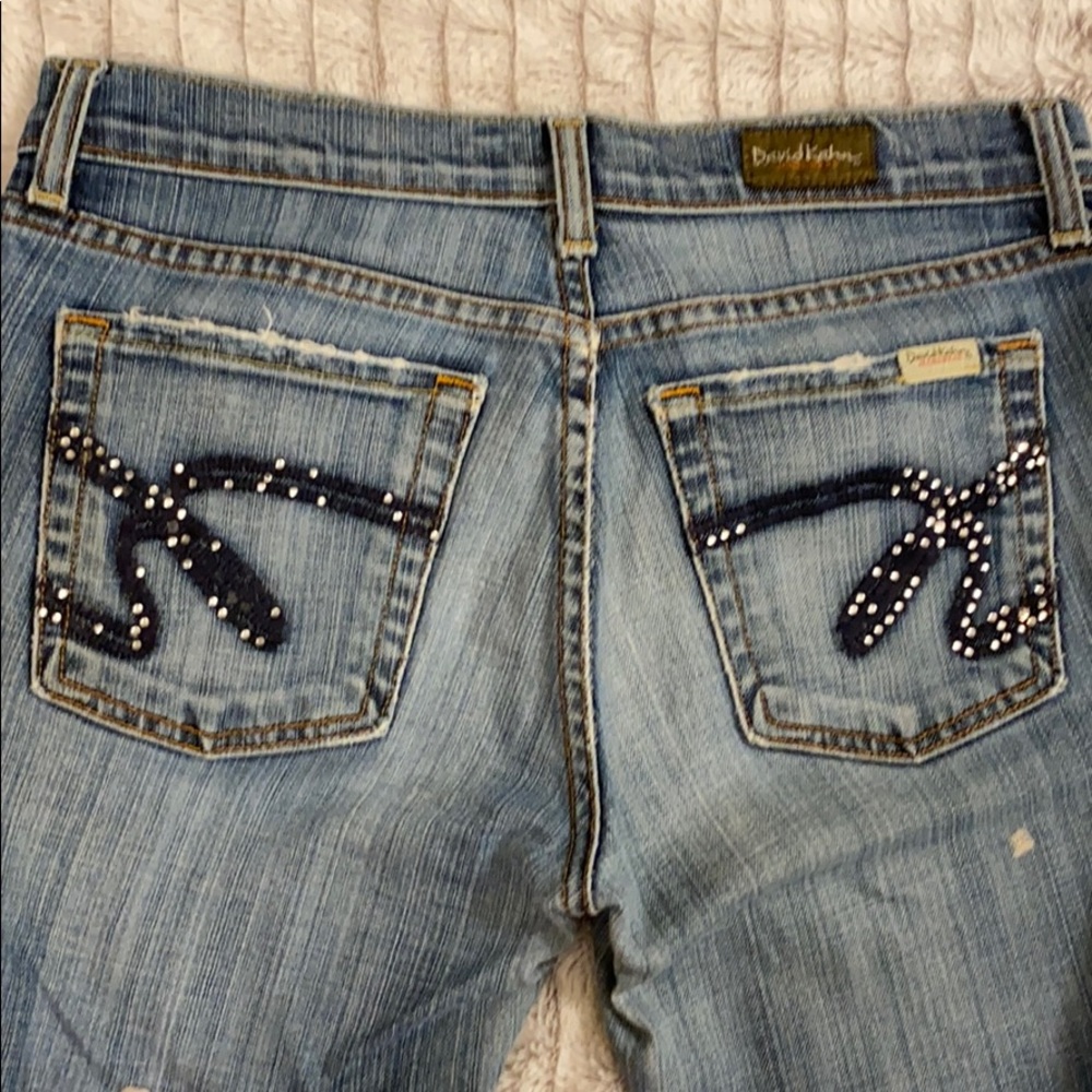 David Kahn Nikki distressed Jeans
